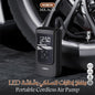 منفاخ إطارات لاسلكي بشاشة Portable Cordless Air Pump MX-AC01 LED