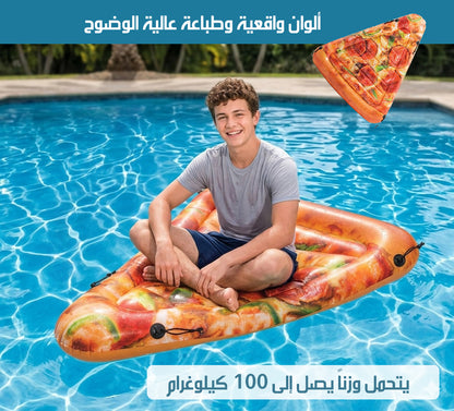 عوامة البيتزا المائية نفخ intex sliced pizza mat