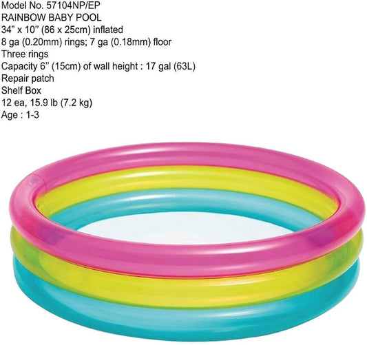 بركة سباحة Intex 86cm*25cm ✓