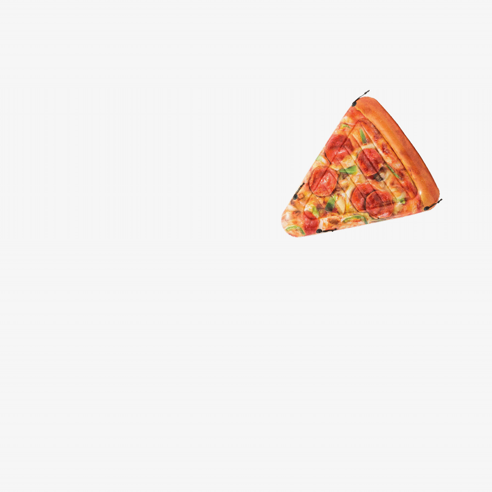 عوامة البيتزا المائية نفخ intex sliced pizza mat